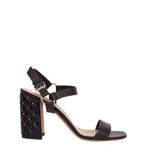 Sandália Valentino Rockstud Preta TAM 365 BR