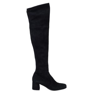 Bota Prada Over the Knee Preta Tam 38 Br