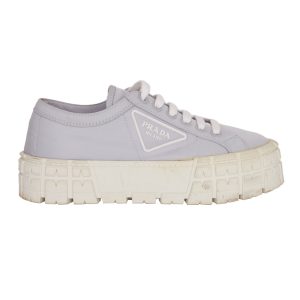 Tênis Prada ReNylon Gabardine Azul Tam 36 Br
