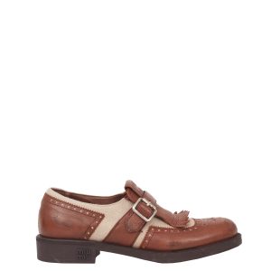 Sapato Miu Miu x Shangai Churchs Marrom  TAM 36 BR