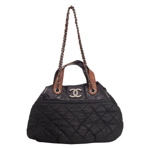 Bolsa Chanel Preta Tote Vintage