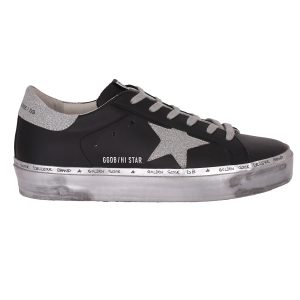 Tênis Golden Goose Flat Hi Star Preto Tam 37 Br
