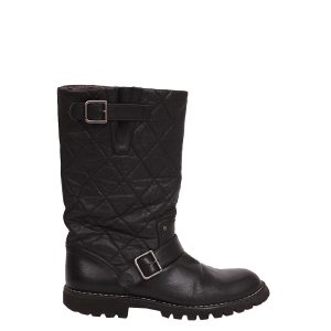 Bota Chanel Matelassê Preta TAM 38 BR