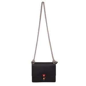Bolsa Fendi Kan Small Preta