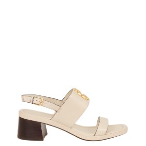 Sandalia Tory Burch Eleanor Off White TAM 375 BR