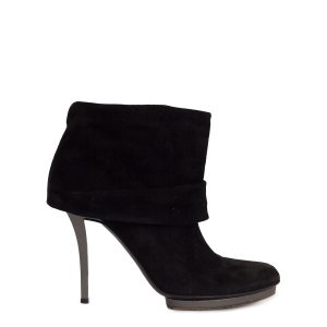 Bota Gucci Camurça Preta Tam 40