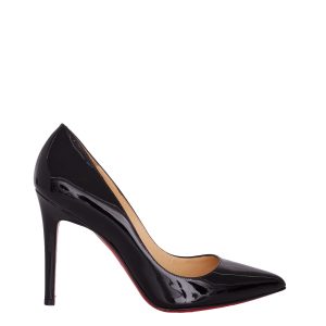 Scarpin Christian Louboutin Preto Verniz Tam 345 BR