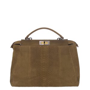 Bolsa Fendi Peekaboo Esverdeada