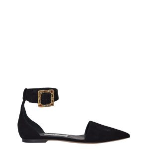 Sapatilha Jimmy Choo Camurça Preta Tam 37