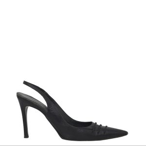 Scarpin Gucci Slingback Preto Tam 385