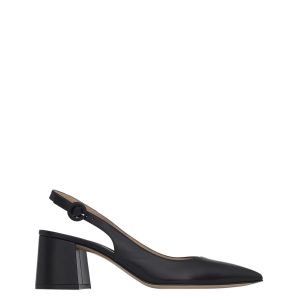 Sapato Gianvito Rossi Preto Salto Grosso Tam 37 Br