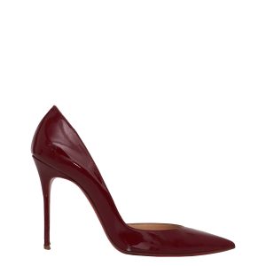 Scarpin Christian Louboutin Verniz Vinho Tam395