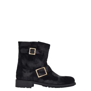 Bota Jimmy Choo Preta Cano Baixo Tam 38