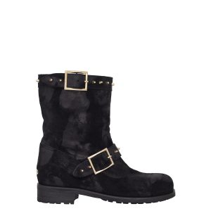 Bota Jimmy Choo Texturizada Preta Tam 38