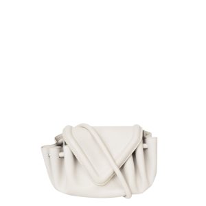 Bolsa Bottega Veneta Small Trangle White