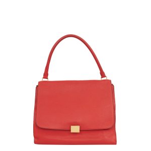 Bolsa Celine Trapeze Vermelha