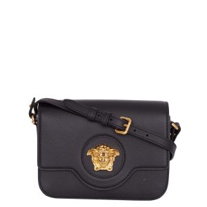 Bolsa Versace Medusa Shoulder Preta