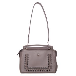 Bolsa Fendi DotCom Cinza