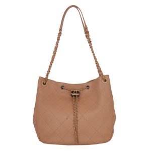 Bolsa Chanel Bucket Bege