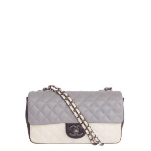 Bolsa Chanel Classic Flap Multicolorida