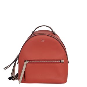 Mochila Fendi By The Way Mini Laranja
