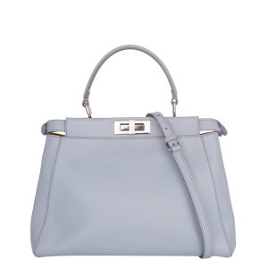 Bolsa Fendi Peekaboo Azul Bebê