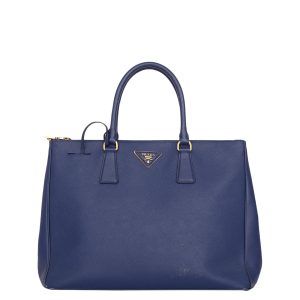 Bolsa Prada Galleria Azul Escuro