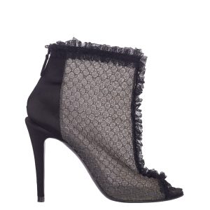 Ankle Boot Chanel com Transparência Tam 375 Br