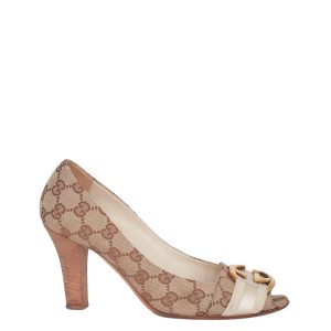Peep Toe Gucci Monograma Tam 365 BR