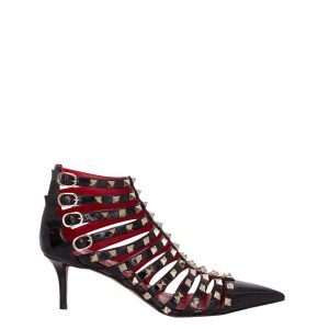 Bota Valentino Pumps Rockstud Preta Tam 37 Br