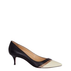 Scarpin Christian Louboutin Bicolor Tam 37 Br