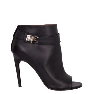 Ankle Boot Givenchy Couro Preta Tam 38 Br