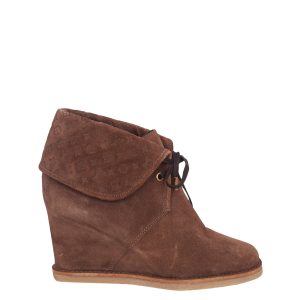 Bota Louis Vuitton Marrom Tam 375 Br