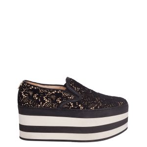 Oxford Gucci Plataforma Renda Tam 35 Br