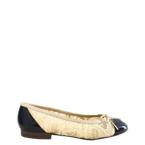 Sapatilha Chanel Renda Bicolor Tam 36c