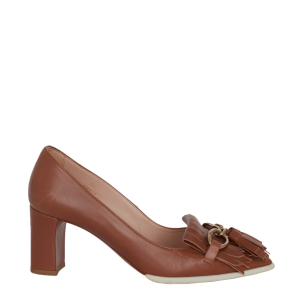 Sapato Tods Couro Caramelo Tam 36 Br