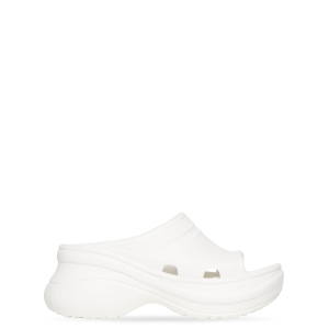 Slide Balenciaga Pool Crocs Branca Tam 39 Br
