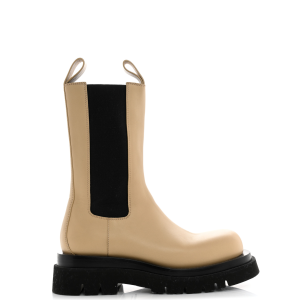 Bota Bottega Veneta The Lug Chelsea Bege Tam 365 Br