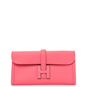 Clutch Hermes Jige Rosa Azalee