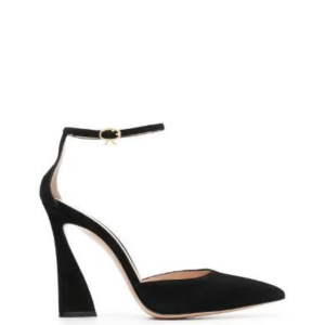 Scarpin Gianvito Rossi Camurça Preto Tam 37 Br