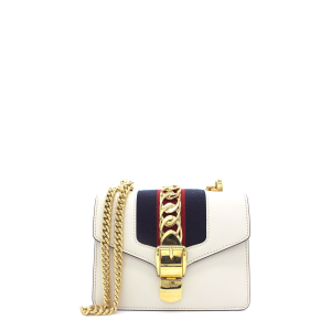 Bolsa Gucci Sylvie Off White