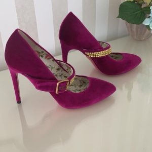 Sapato Gucci Scarpin Vinho Tam 39