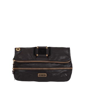 Clutch Jimmy Choo Solid Preta