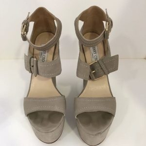 Sandália plataforma Jimmy Choo sola 38
