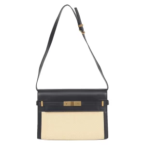 Bolsa Saint Laurent Manhattan Preta