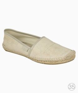 Alpargatas Gucci Monograma Off White