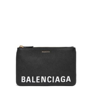 Clutch Balenciaga Ville Logo Tam P