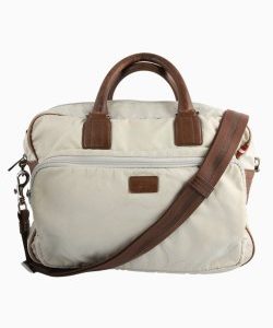 Bolsa Bally Mensseger Nylon Creme