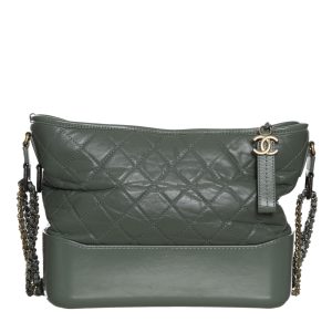 Bolsa Chanel Gabrielle Matelassê Verde