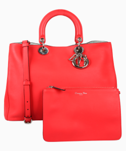 Bolsa Dior Diorissimo Grande Vermelha